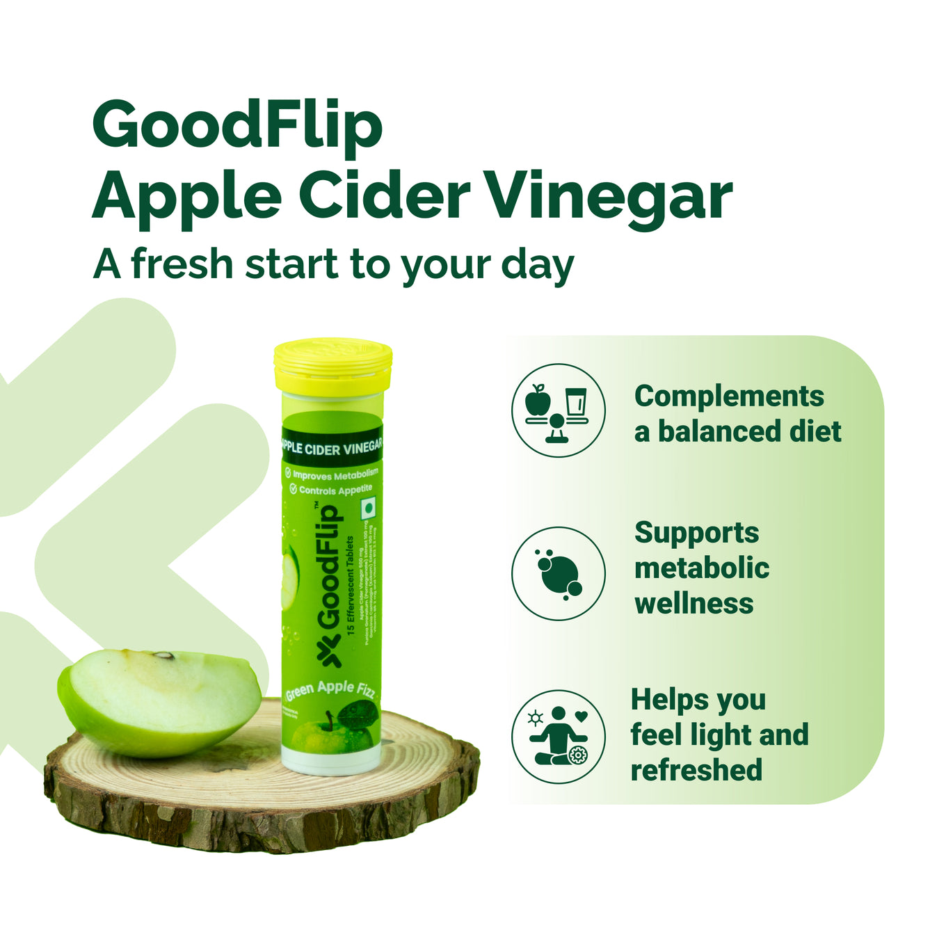 Apple Cider Vinegar Fizz