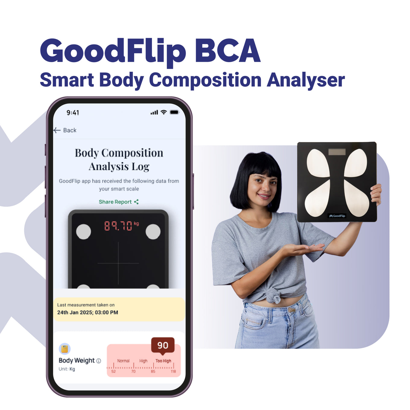 GoodFlip Smart Body Composition Analyser