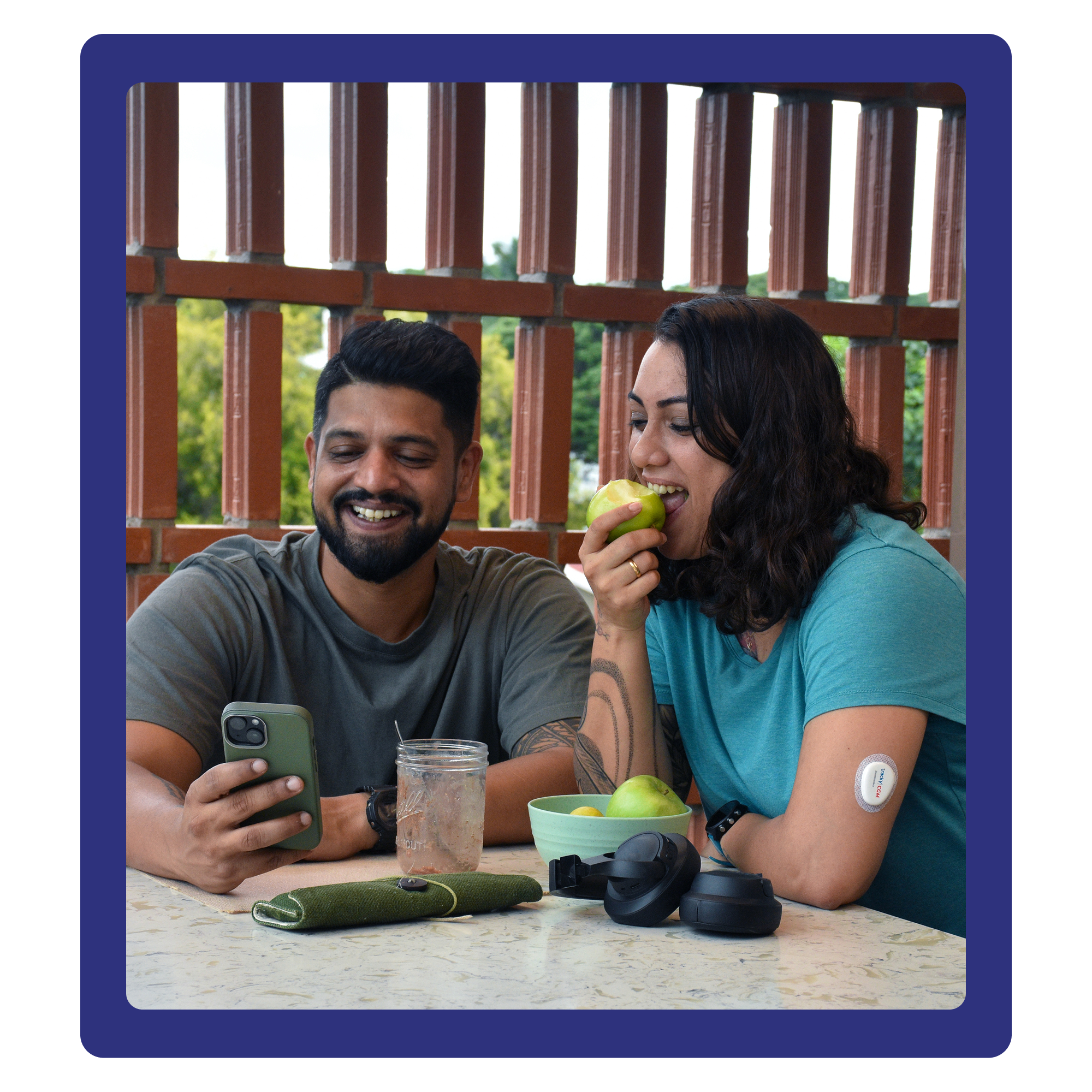 GoodFlip Continuous Glucose Monitor Powered by Tracky (Sensor Only)