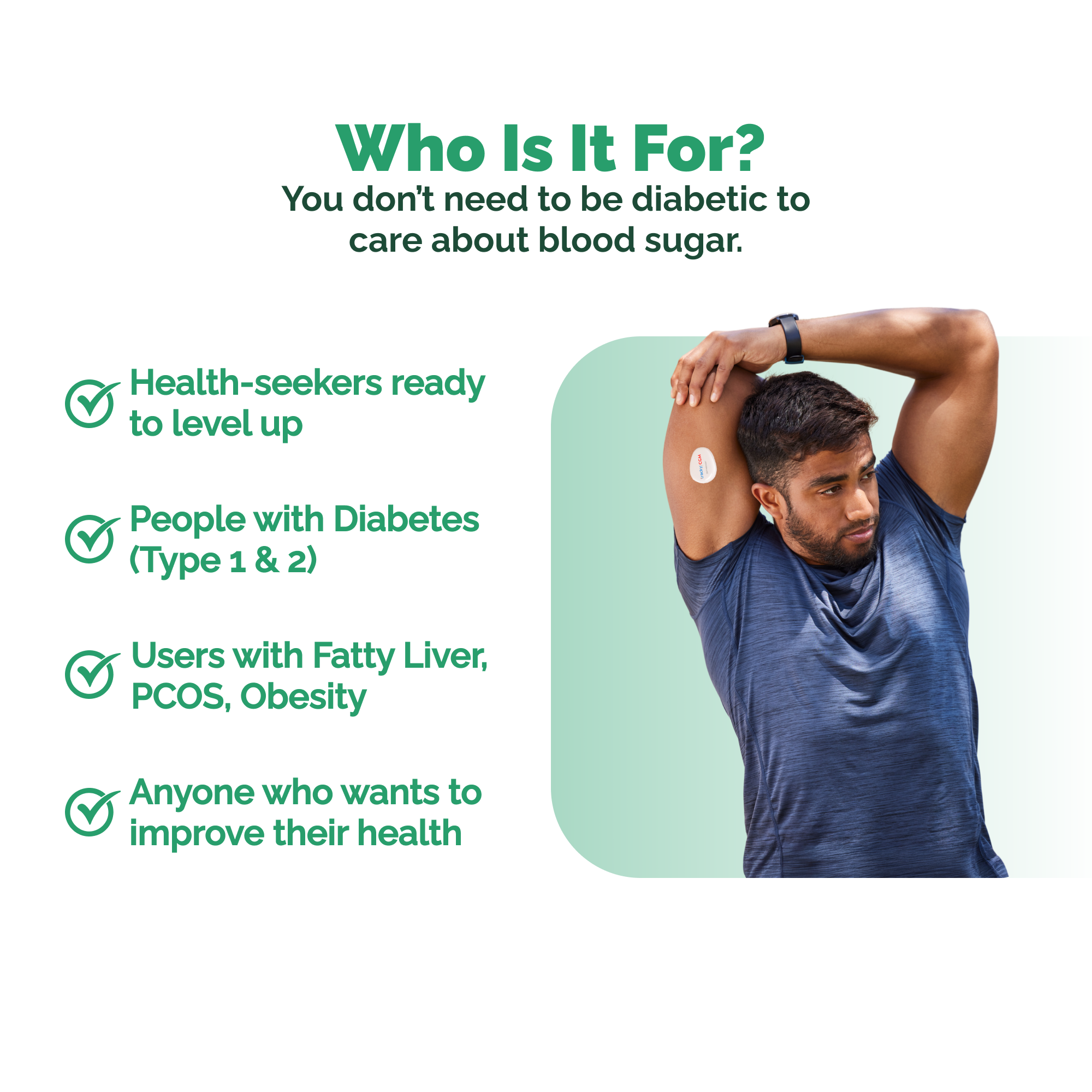 GoodFlip Continuous Glucose Monitor