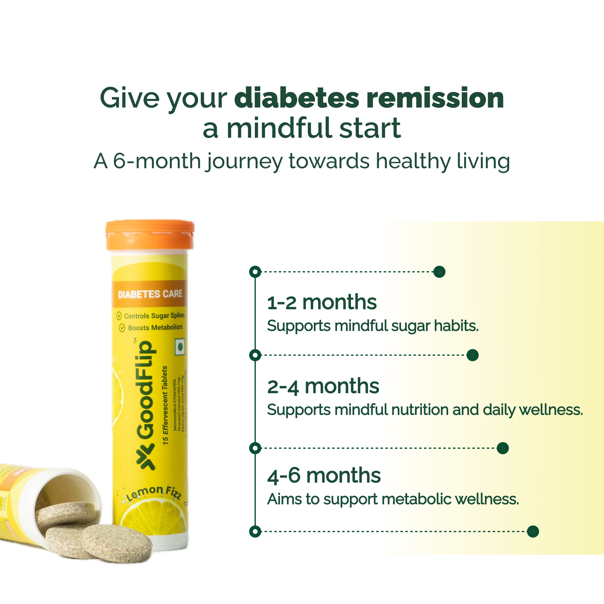 Diabetes Care Lemon Fizz