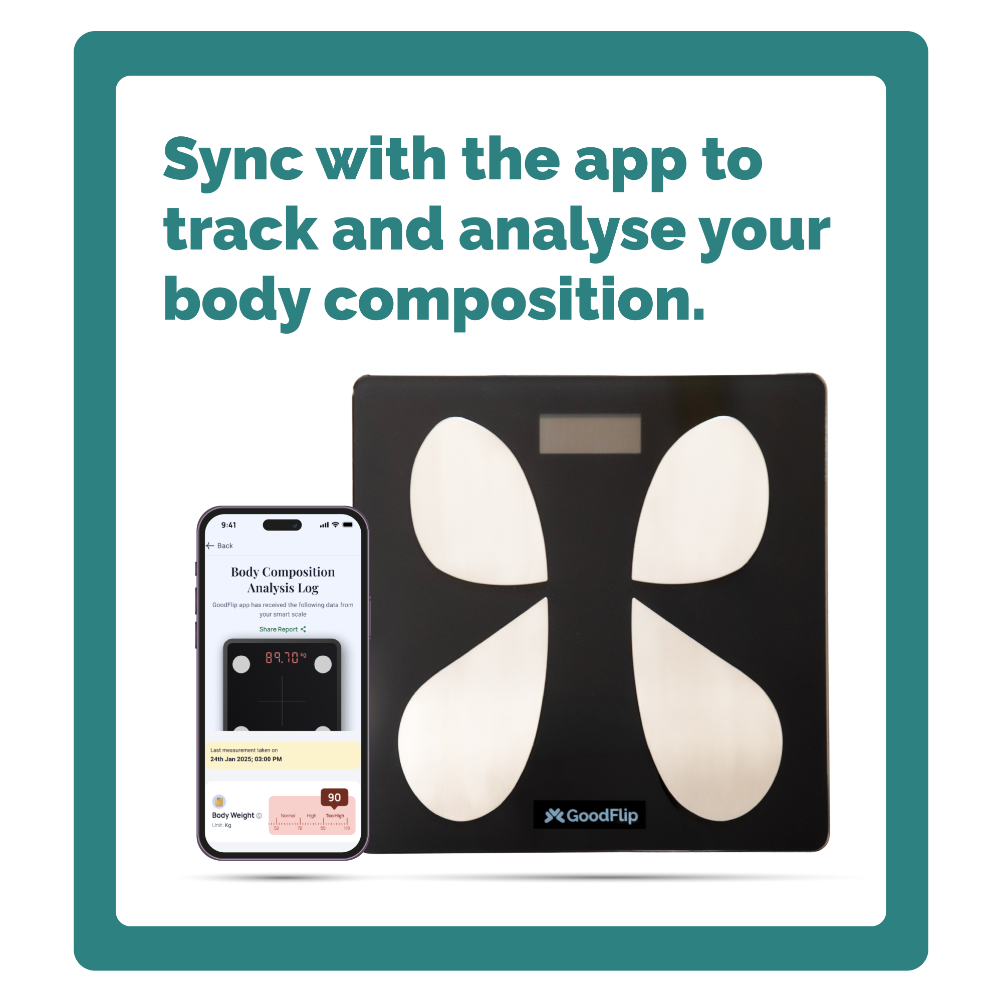 GoodFlip Smart Body Composition Analyser