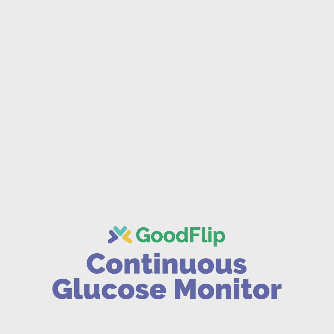 Load video: GoodFlip Continuous Glucose Monitor